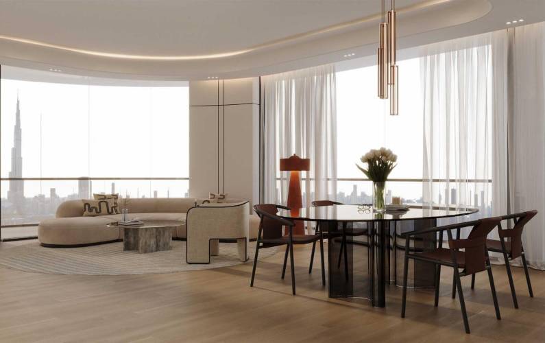 Binghatti Skyrise interior