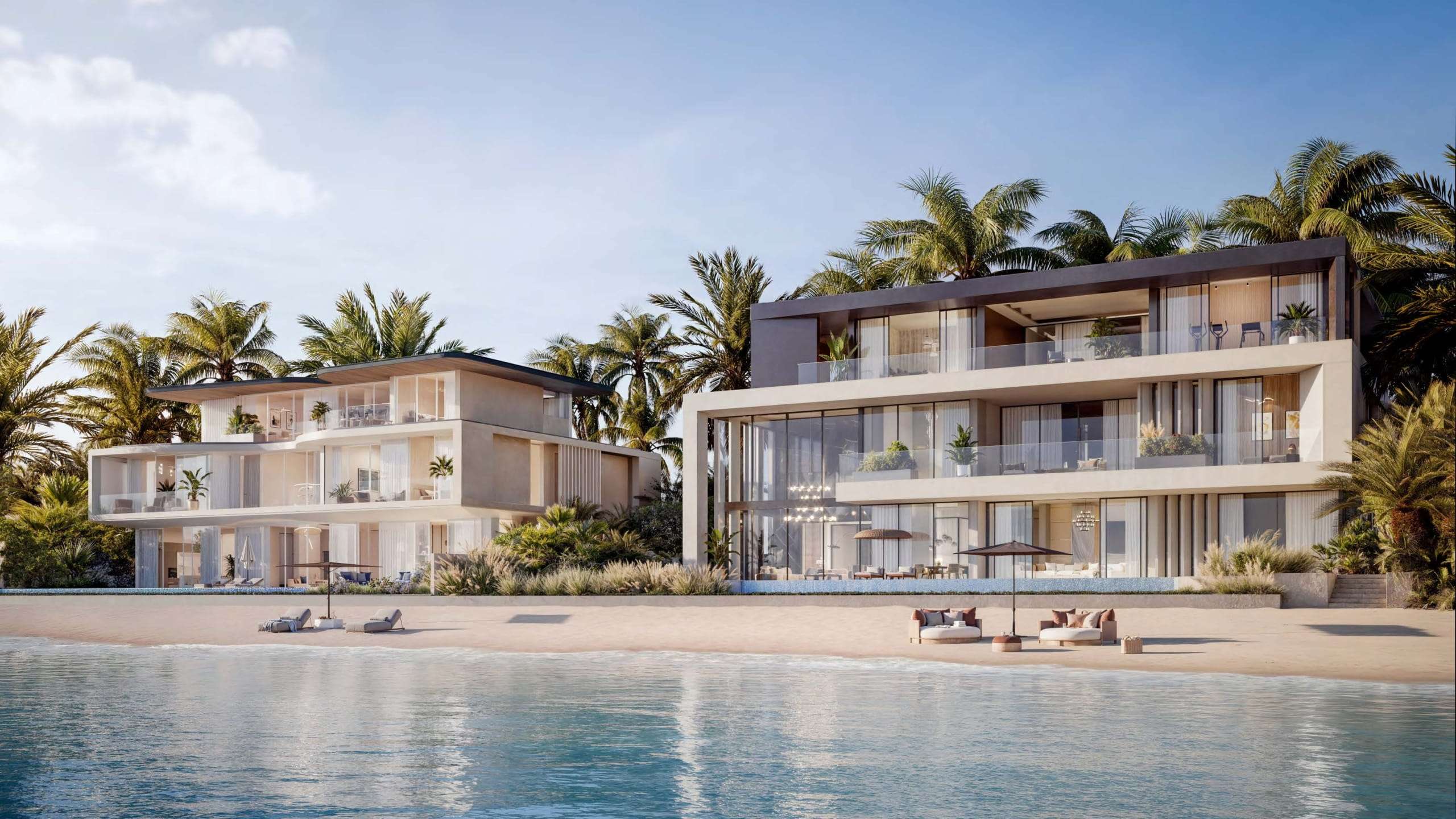 House view of palm jabel ali